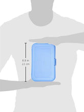 Load image into Gallery viewer, Amazon Basics Plastic Pencil Box, Pack of 4, Multi, Solid