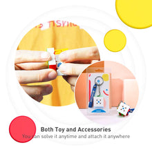 Load image into Gallery viewer, GAN 330 Mini Cube Key Ring 3x3 Speed Cube Keychains, Stocking Easter Basket Stuffers Christmas New Year Holiday Birthday Gifts for Kids Teens Beginners Carry On, 1.2 Inch (Standard Version)
