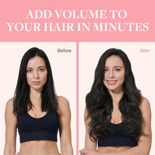 Load image into Gallery viewer, GOO GOO Clip in Hair Extensions Human Hair, 14inch 120g 7Pcs, #1B Natural black, Hair extensions for women, Human Hair Extensions Clip in
