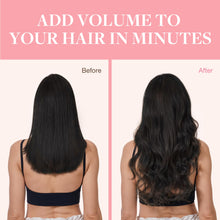 Load image into Gallery viewer, GOO GOO Clip in Hair Extensions Human Hair, 14inch 120g 7Pcs, #1B Natural black, Hair extensions for women, Human Hair Extensions Clip in