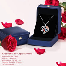 Load image into Gallery viewer, Iefil Birthday Gifts for Women - Wife Birthday Gifts, Girlfriend Birthday Gifts, Mom Birthday Gifts, January Birthday Gifts, June Birthday Gifts | Garnet Necklace, Alexandrite Necklace