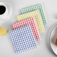Load image into Gallery viewer, Oeleky Dish Cloths for Kitchen Washing Dishes, Super Absorbent Dish Rags, Cotton Kitchen Dish Towels Pack of 8, 12x12 Inches