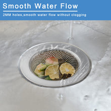 Load image into Gallery viewer, Honmein 2 Pcs Sink Strainer for Most Kitchen Sink Drain Basket, Upgraded Double-Layer Safe Design Kitchen Sink Strainer (Outer Diameter 4.5 Inch)