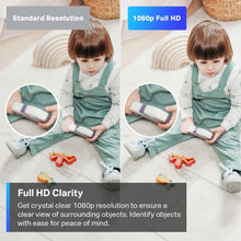 Load image into Gallery viewer, TP-Link Tapo Smart Pan/Tilt Indoor Security Camera, 360° Motion Tracking, 1080p Full HD WiFi Camera for Pet/Baby, Night Vision, 2-Way Audio, 128 GB Local Storage, Works w/Alexa & Google (Tapo C200)