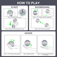 Load image into Gallery viewer, Tikduck Flying Orb Ball 2024 Toys Soaring Hover Boomerang Spinner Hand Controlled Mini Drone Cosmic Globe Spinning Kids Outdoor Fly Toy Birthday Gift Cool Stuff for Boys Girls 6 7 8 9 10+ Year Old