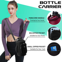 Load image into Gallery viewer, 1 Gallon Insulated Water Jug - with Paracord Handle, Straw & Chug Lid, Water Bottles Holder with Strap, 128oz Stainless Steel Large Water Bottle, Keep Hot 12H & Cold 48 for Travel Hiking Camping Work