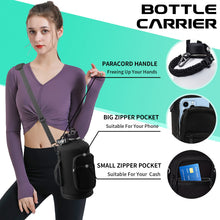 Load image into Gallery viewer, Insulated Water-Jug Gallon Water Bottles - with Straw & Spout Lids, Paracord Handle & Bottle Carrier, 128OZ Metal Gallon Water Bottle Large, Vacuum Thermo Jug Stainless Steel Water Flask Jug