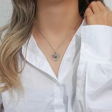 Load image into Gallery viewer, Iefil Birthday Gifts for Women - Wife Birthday Gifts, Girlfriend Birthday Gifts, Mom Birthday Gifts, January Birthday Gifts, June Birthday Gifts | Garnet Necklace, Alexandrite Necklace