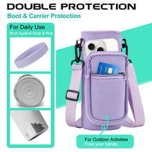 Load image into Gallery viewer, DIGJUPER Insulated Water Bottle 32 oz - with Straw & Pop-up Spout Lid, Paracord Handle, Carrier Shoulder Strap, Protective Boot, Wide Mouth Double Walled Vacuum Insulated Gym Water Bottle for Women