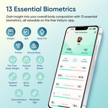 Load image into Gallery viewer, Etekcity Smart Scale for Body Weight, Bathroom Digital Weighing Scale with BMI, Body Fat, Muscle Mass, Accurate Bluetooth Home User Health Equipment Sync Apps