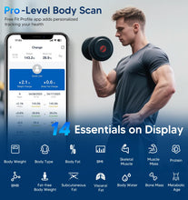 Load image into Gallery viewer, GE Scale for Body Weight, Body Fat, BMI, Muscle Mass, Smart Bathroom Scales with 14 Body Composition Metrics with Large Display, Accurate Bluetooth Weighing Machine with Fitness App, 400 lbs