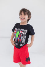 Load image into Gallery viewer, Marvel Spidey and His Amazing Friends Toddler Boys 3 Piece Outfit Set Black/Red/Grey 5T
