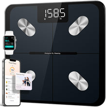 Load image into Gallery viewer, Etekcity Smart Scale for Body Weight, Bathroom Digital Weighing Scale with BMI, Body Fat, Muscle Mass, Accurate Bluetooth Home User Health Equipment Sync Apps
