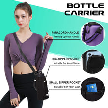 Load image into Gallery viewer, 40oz Vacuum Stainless-Steel Water Bottles with Straw & Spout Lids, Leakproof Sports Metal Water Bottle Keeps Ice Cold-48Hrs Hot-24Hrs, Wide-mouth Water Bottle for Fitness Camping Running