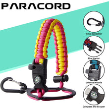 Load image into Gallery viewer, 40OZ Insulated Stainless-Steel Water Bottle - Reusable Metal Water Bottles with Straw & Spout Lids, Paracord Handle & Carrier Pouch, Leakproof Workout Water Flask for Women Men