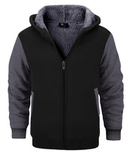 Load image into Gallery viewer, SECOOD Kids Hoodie Fleece Jacket Warm Sherpa Lined Zip Up Hooded Sweatshirt Soft Winter Coat Boys Girls School Outerwear