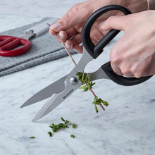 Load image into Gallery viewer, KitchenAid Multipurpose Shear Set, Versatile Scissors with Nutcracker, Bottle Opener, Ergonomic Handles with Protective Blade Covers, 2 Piece