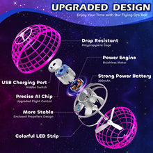 Load image into Gallery viewer, Tikduck Flying Orb Ball 2024 Toys Soaring Hover Boomerang Spinner Hand Controlled Mini Drone Cosmic Globe Spinning Kids Outdoor Fly Toy Birthday Gift Cool Stuff for Boys Girls 6 7 8 9 10+ Year Old