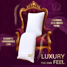 Load image into Gallery viewer, Royal Therapy Long Body Pillow β Full Body Pillow for Adults and Side Sleepers β Long Pillow for Bed with Cooling Memory Foam β Adjustable Firm Long Pillow for Back Pain, Hugging & Sleep Support