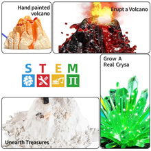 Load image into Gallery viewer, SNAEN 240+ Lab Experiments Science Kits, Chemistry Set, Crystal Growing, Erupting Volcano, STEM Activities Educational Toys Gifts for 6 7 8 9 10 11 Years Old Boys Girls Kids Toys