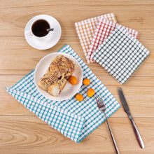 Load image into Gallery viewer, Oeleky 100% Cotton Kitchen Dish Cloths for Washing Dishes, 12x12 Inches Dish Rags, Absorbent Kitchen Cloths Pack of 8, Quick Drying Cleaning Cloths