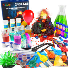 Load image into Gallery viewer, SNAEN 240+ Lab Experiments Science Kits, Chemistry Set, Crystal Growing, Erupting Volcano, STEM Activities Educational Toys Gifts for 6 7 8 9 10 11 Years Old Boys Girls Kids Toys