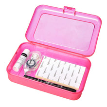 Load image into Gallery viewer, Amazon Basics Plastic Pencil Box, Pack of 4, Multi, Solid