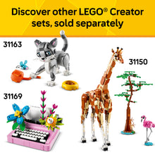 Load image into Gallery viewer, LEGO Creator 3 in 1 Wild Animals Panda Family - Building Toy Kit for Kids with 3 Building Options, Panda, Penguin, or Orca - 8 Year Old Girl & Boy Birthday Gifts - 31165