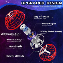 Load image into Gallery viewer, Tikduck Flying Orb Ball 2025 Toys Soaring Hover Boomerang Spinner Hand Controlled Mini Drone Cosmic Globe Spinning Kids Outdoor Fly Toy Birthday Gift Cool Stuff for Boys Girls 6 7 8 9 10+ Year Old