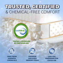 Load image into Gallery viewer, Royal Therapy King Memory Foam Pillows 2-Pack - Shredded Memory Foam Pillow for All Sleep Positions - Medium Firm Pillow with Adjustable Loft, Bamboo Rayon Cover, CertiPUR-US, Oeko-TEX Certified