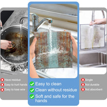 Load image into Gallery viewer, TIVERAIN 10pcs New Upgrade 2-Layer Microfiber Wire Dishcloth,Non-Scratch Wire Dishwashing Rags for Wet and Dry,Metal Scrubbers, Kitchen Miracle Cleaning Dish Rags for Cookware,Sinks, Dishes,Stove,Blue