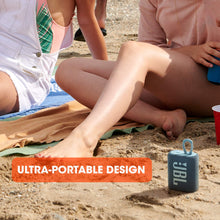 Load image into Gallery viewer, JBL Go 3: Portable Speaker with Bluetooth, Built-in Battery, Waterproof and Dustproof Feature Black