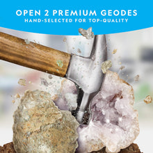 Load image into Gallery viewer, National Geographic Rock Collection Box for Kids – 300 Piece Rock Set with Real Fossils, Gemstones, and Crystals- Includes Absolute Expert: Rocks & Minerals Full-Color Book