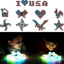 Load image into Gallery viewer, TOSY Magnet Cube 3x3-240 Magnets, 30 Blocks, 7 in 1: Puzzle Cube Game, Creative Building Blocks, Transformable Fidget Spinner, Infinity Cube, Magnet Tiles, UV Flashlight, Glowing STEAM Toy, 2-Pack