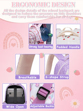 Load image into Gallery viewer, Yellow Backpack for Boys with Lunch Box for Kids Age 6-8 8-10 10-12 School Bag for Middle High School Primary Bookbag Mochila Para Niños