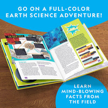 Load image into Gallery viewer, National Geographic Rock Collection Box for Kids – 300 Piece Rock Set with Real Fossils, Gemstones, and Crystals- Includes Absolute Expert: Rocks & Minerals Full-Color Book
