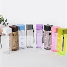 Load image into Gallery viewer, Transparent Portable Outdoor Water Bottle...