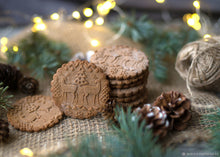 Load image into Gallery viewer, Christmas Deer Cartoon Digital Rolling Pin...