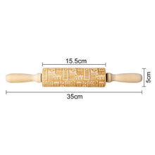 Load image into Gallery viewer, Christmas Deer Cartoon Digital Rolling Pin...