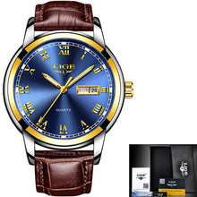 Load image into Gallery viewer, New Men's 2020 Waterproof LIGE Watch....