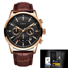 Load image into Gallery viewer, New Men's 2020 Waterproof LIGE Watch....