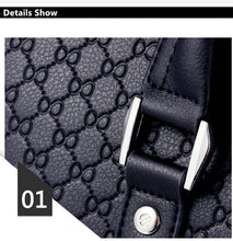 Load image into Gallery viewer, New Double Layers Men's Leather Business Briefcase....