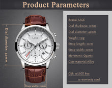 Load image into Gallery viewer, New Men's 2020 Waterproof LIGE Watch....