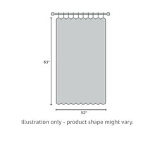 Load image into Gallery viewer, BGment 100% Blackout Curtains for Bedroom 63 Inch Length, Full Room Darkening Curtains for Living Room Rod Pocket with Thermal Insulated Liner, Each Window Curtains 2 Panels, 52 x 63 Inch, Aqua
