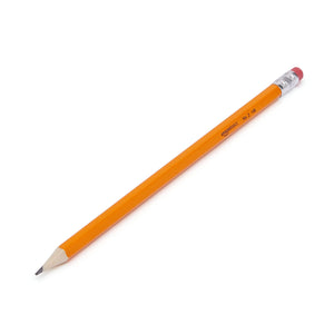 Amazon Basics Woodcased Classroom #2 Pencils with Erasers, Pre-sharpened, HB Lead, Value Pack of 30 count, Orange