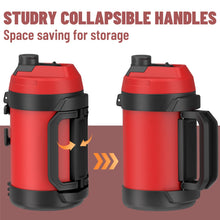 Load image into Gallery viewer, Zukro 1 Gallon Water Jug, One Gallon Large Triple Wall Insulated Metal Jug With Straw and Spout, No Sweat 128 oz Stainless Steel Sport Water Bottle Keeps Cold 48 Hours for Outdoors
