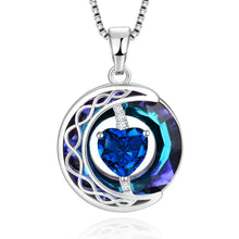 Load image into Gallery viewer, LIANYU Necklace for Women Sapphire Necklace Gifts for Wife Christmas Birthday Valentine Anniversary-Sep
