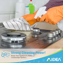 Load image into Gallery viewer, AIDEA Kitchen Towels, Absorbent Dish Cloth for Kitchen, Soft Dish Towels for Home, Multi-Purpose Cloths for Household Cleaning and Drying-8PK, 12”x12”
