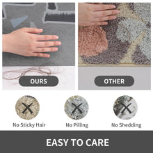 Load image into Gallery viewer, MontVoo Bath Mat Rug for Bathroom-Cute Darkgrey Letter Bathroom Mat Bathroom Rug Non Slip Absorbent Quick Dry Bathmat Shower Mats in Front of Bathtub Sink Washroom Mat Grey 50x80CM

