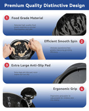 Load image into Gallery viewer, Chicken Shredder Tool Twist for Kitchen, Manual Chicken Breast Grinder Machine for Ground Food, Meat &amp; Vegetables (Elegant Black)
